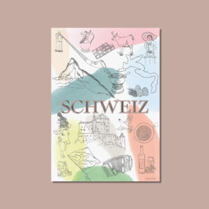 Postkarte „Schweiz“