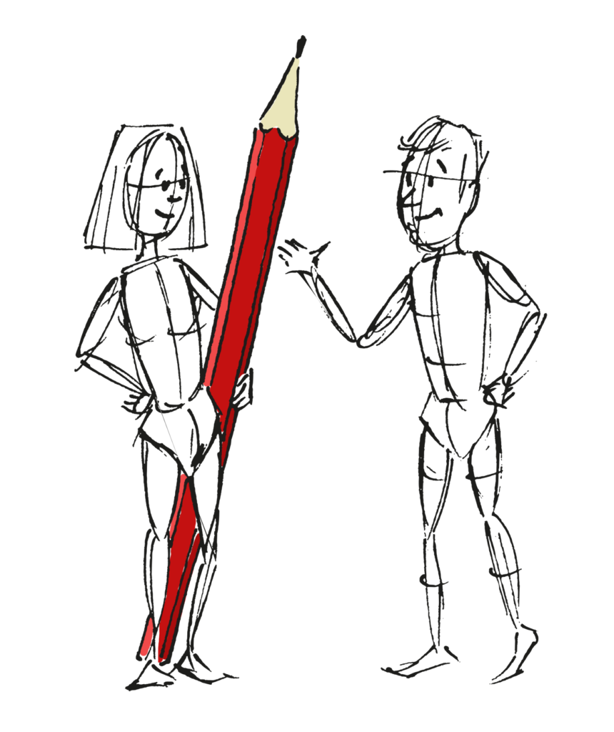 Menschen zeichnen lernen im Haus der Illustration Chur – Figuren und Proportionen zeichnen